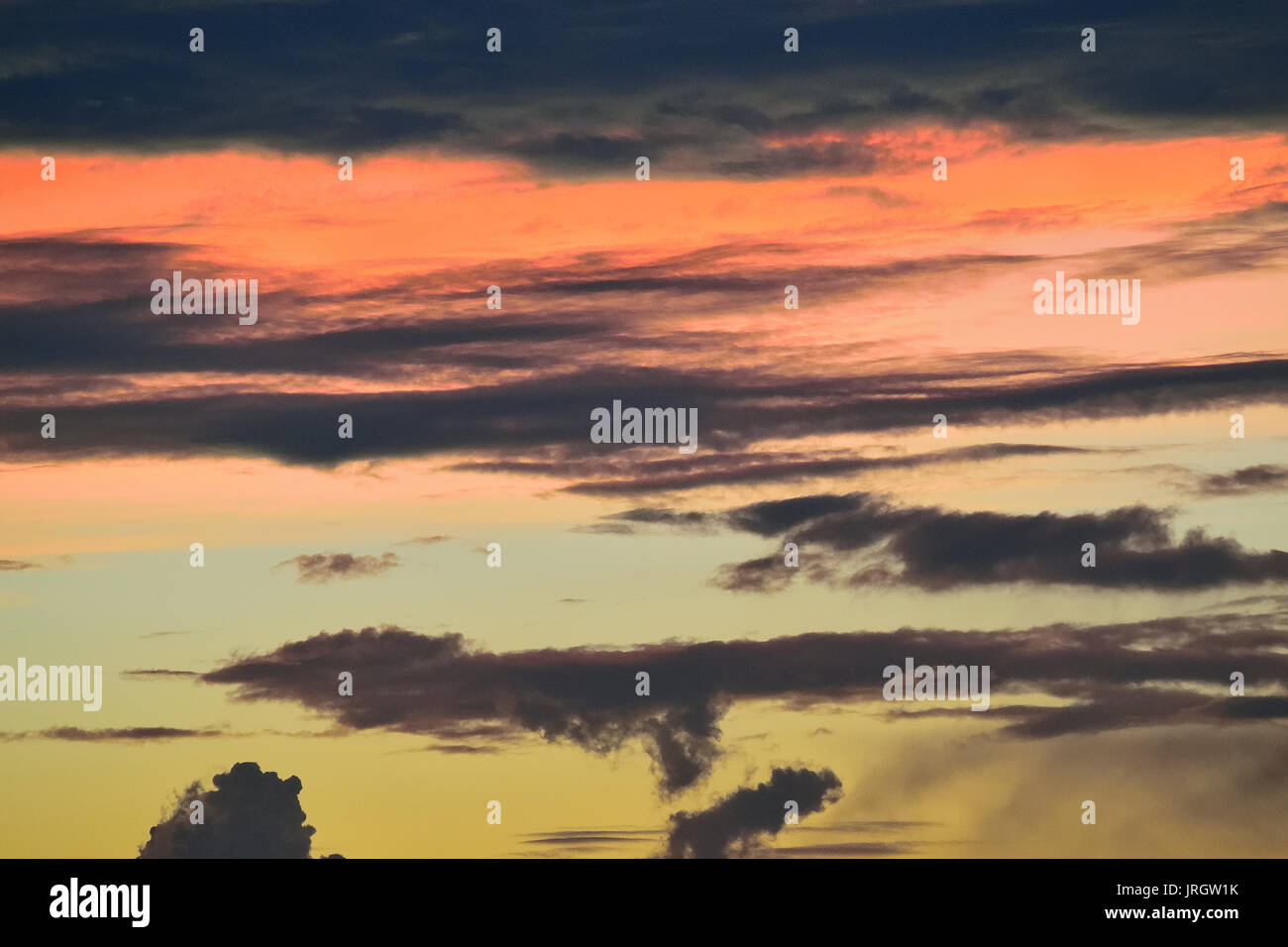 Nature background of White clouds in blue sky background Stock Photo ...