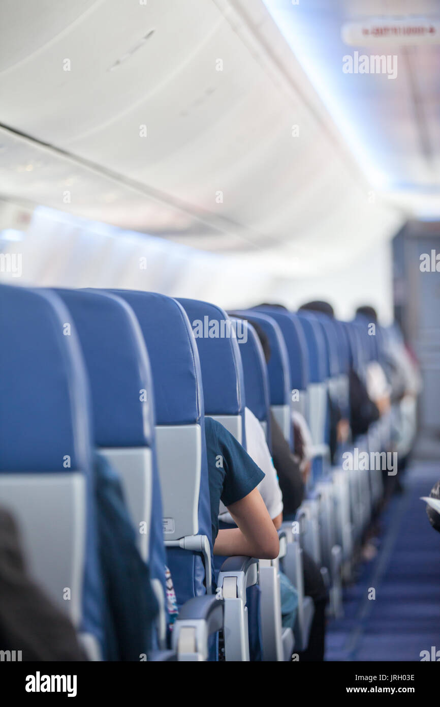 Airplane cabin hi-res stock photography and images - Alamy