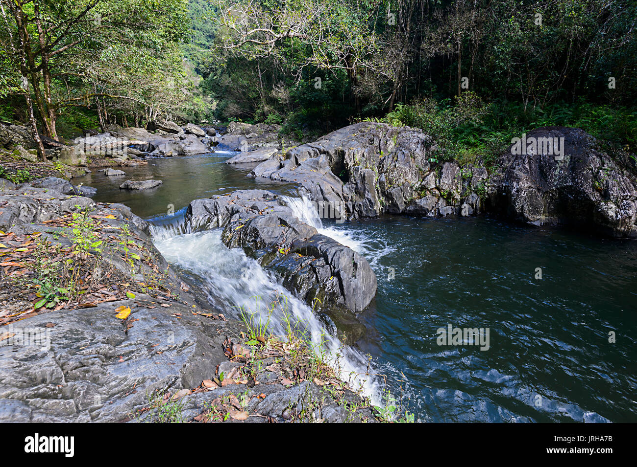 Crystal Cascades, Cairns, Far North Queensland, FNQ, QLD, Australia Stock Photo Alamy