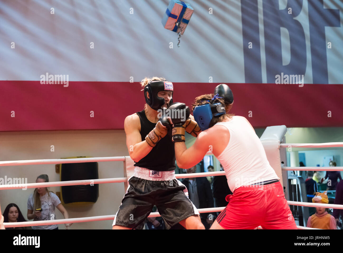 Moscow Boxing Moscow russia 2012 young people hi-res stock photography and images - Alamy