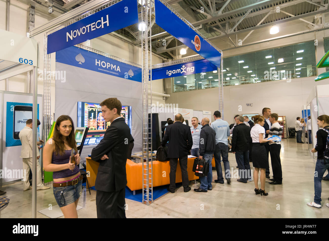 Mobile gaming fair hi-res stock photography and images - Alamy