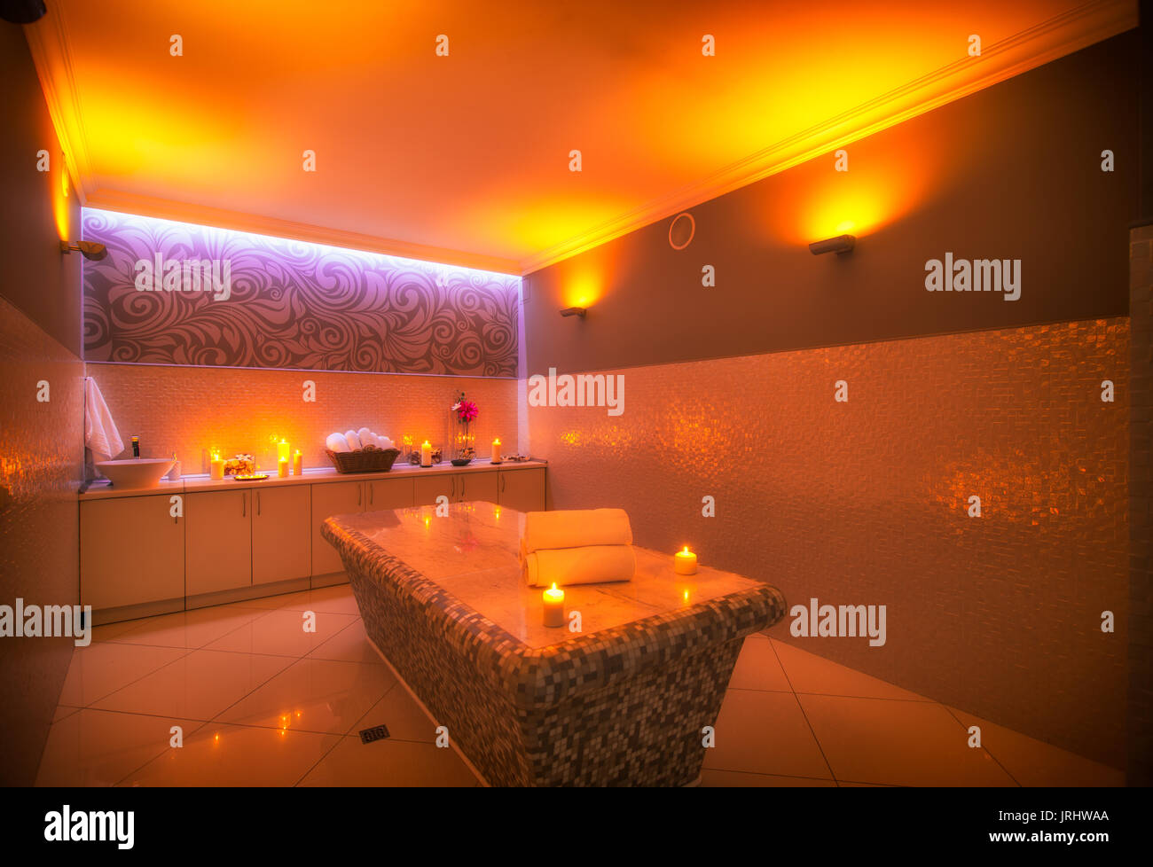 Spa salon interior Stock Photo Alamy