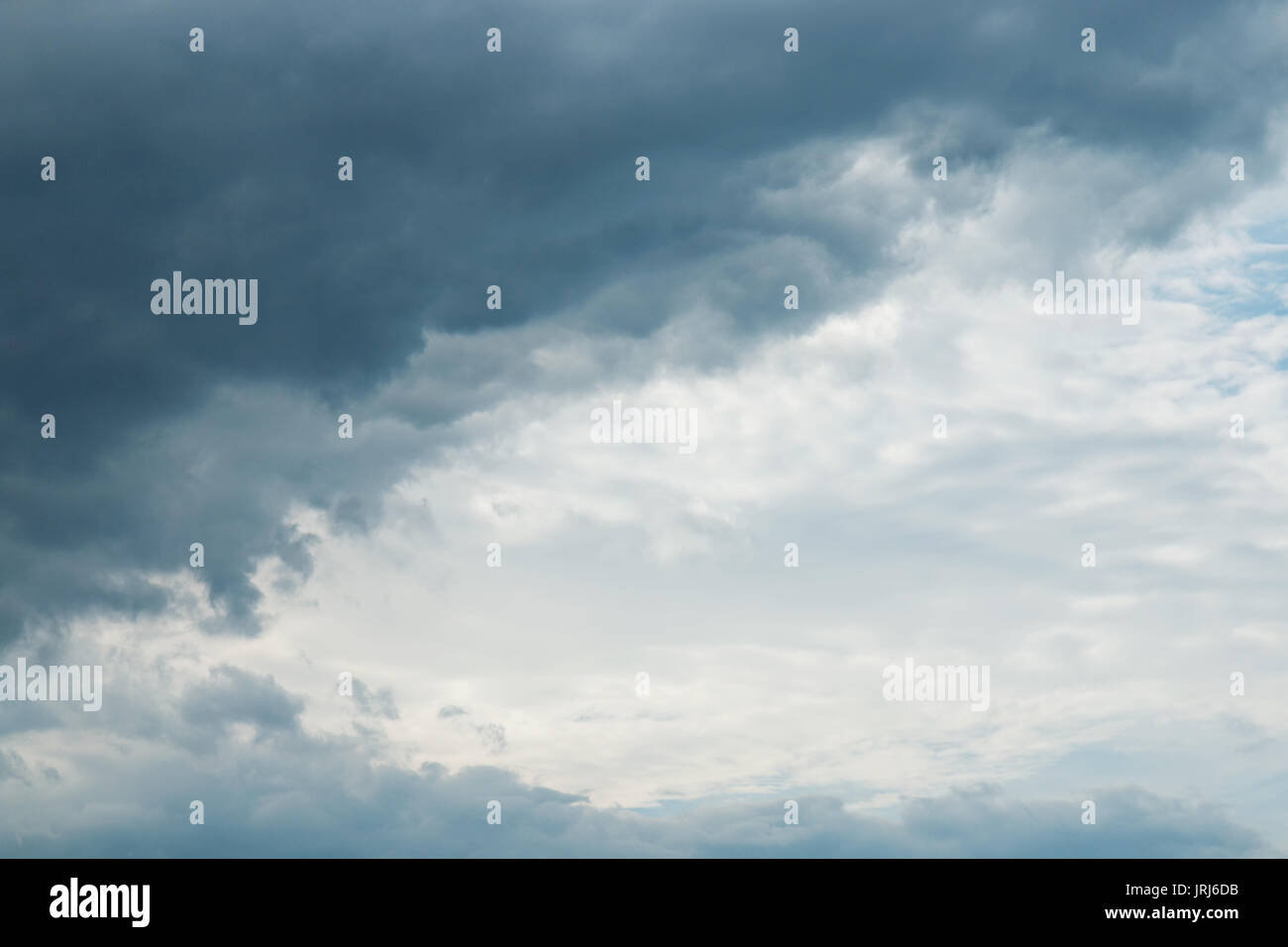 Dark sky with storm clouds, Dramatic black cloud and thunderstorm Stock ...