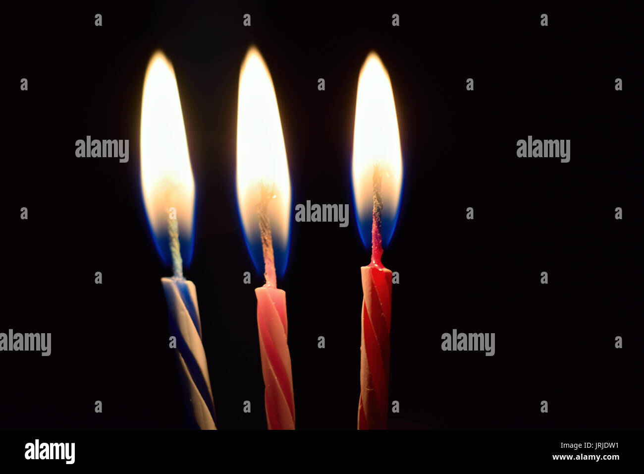 Background burning birthday cake candles Stock Photo Alamy