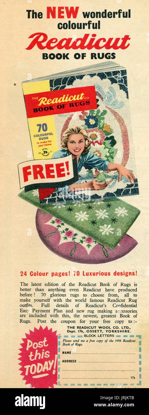 Catalogue 1950s hi-res stock photography and images - Alamy