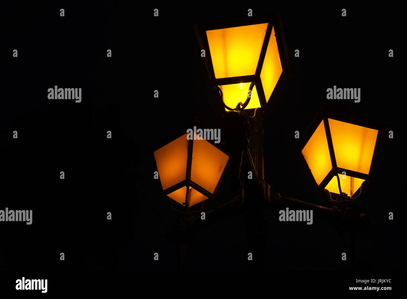 Dim lit street hi-res stock photography and images - Alamy