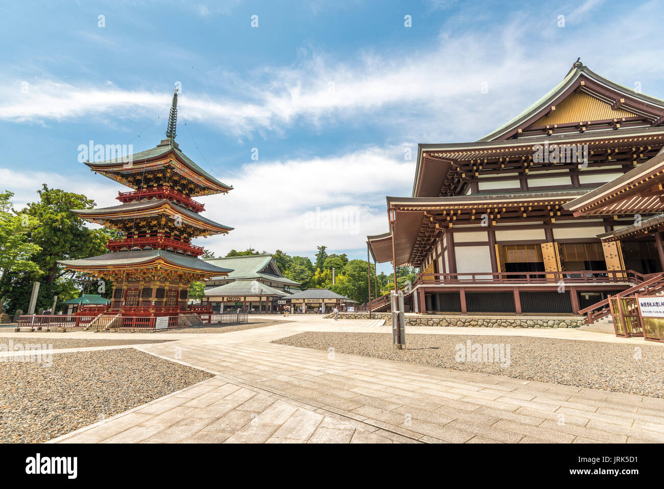 Naritasan shinshoji buddhist temple main hall, Narita, Chiba, Japan