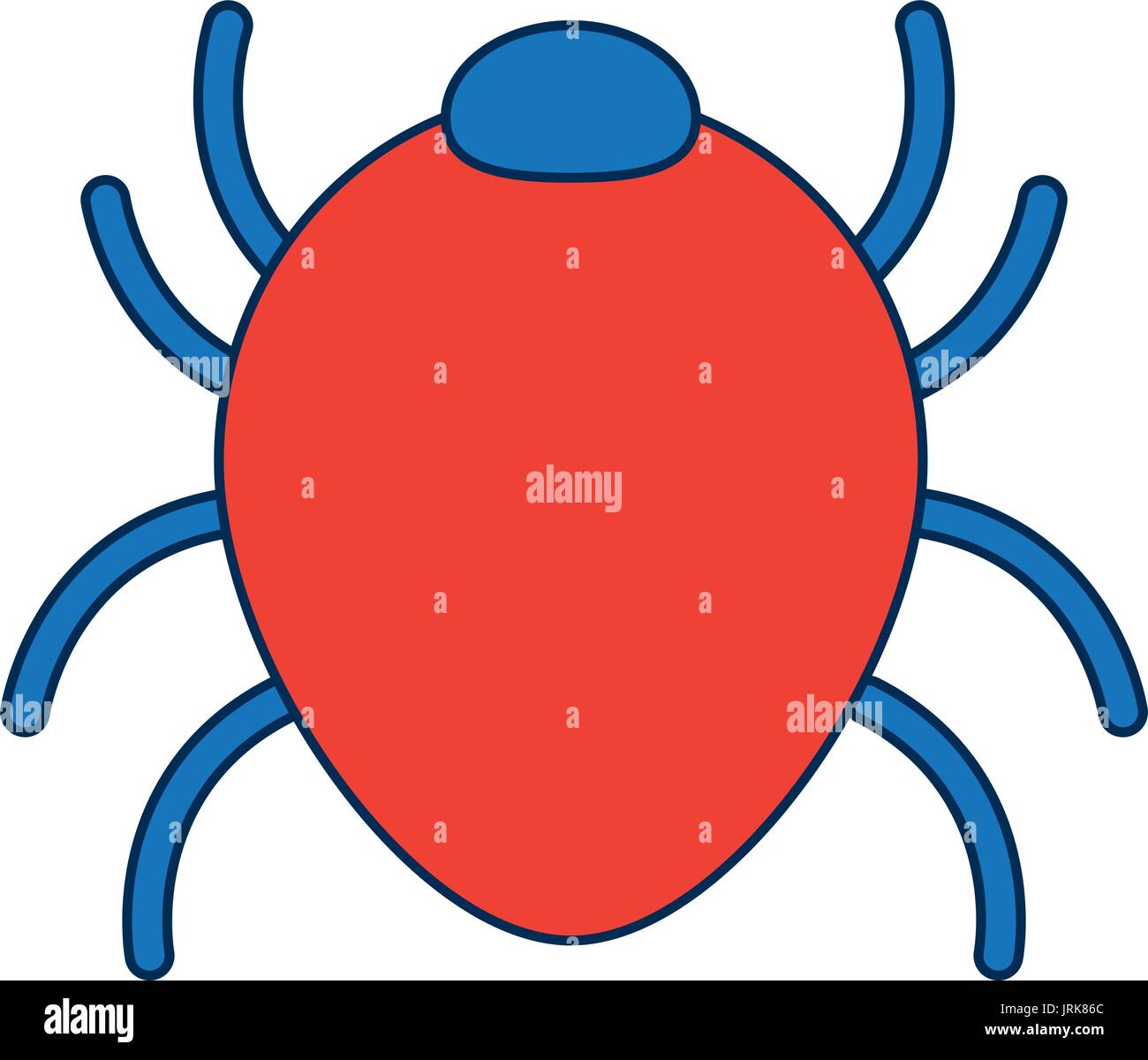 bug sign icon virus symbol software bug error disinfection Stock Vector ...