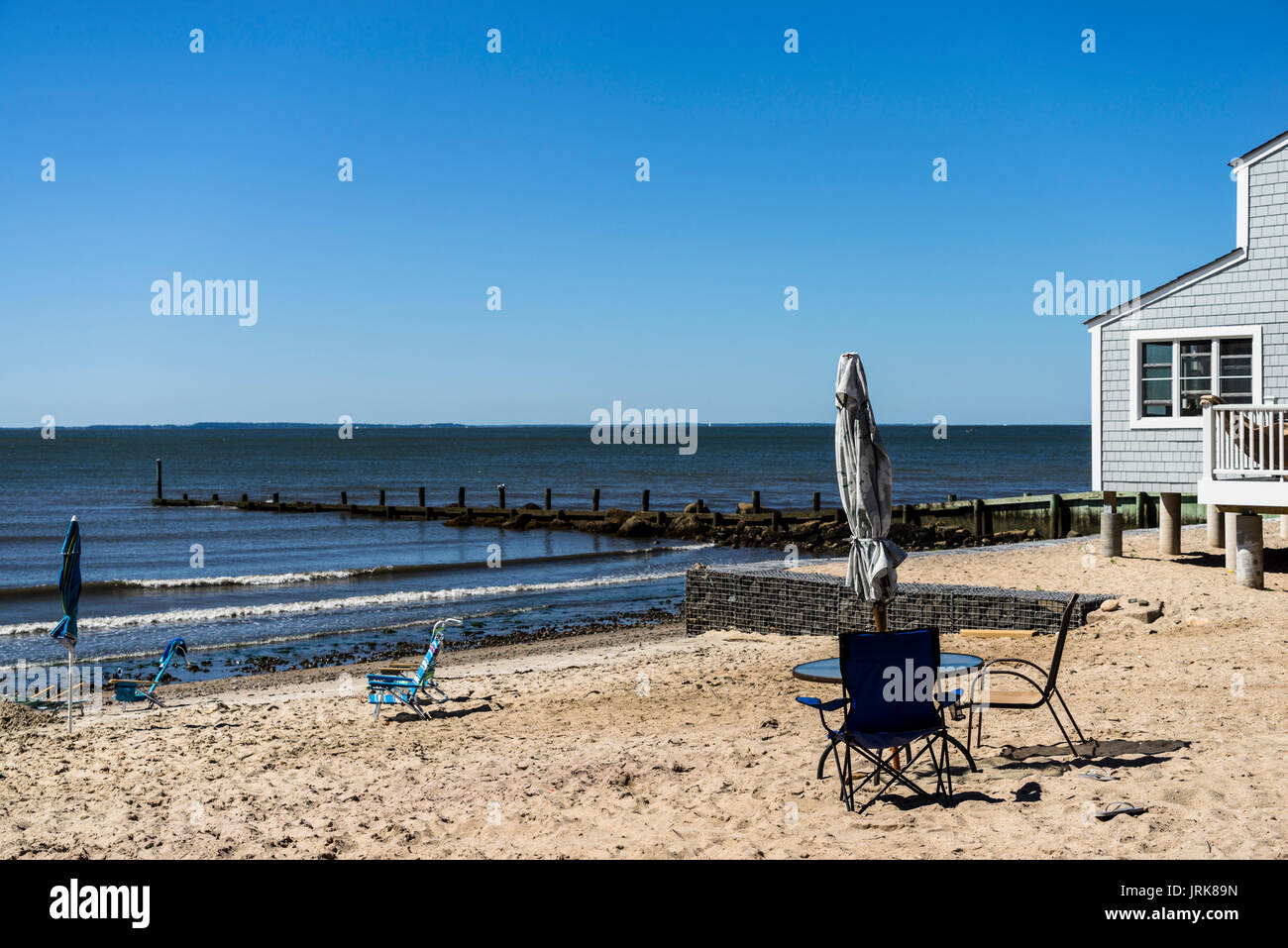The beach at Old Lyme, Connecticut Stock Photo Alamy