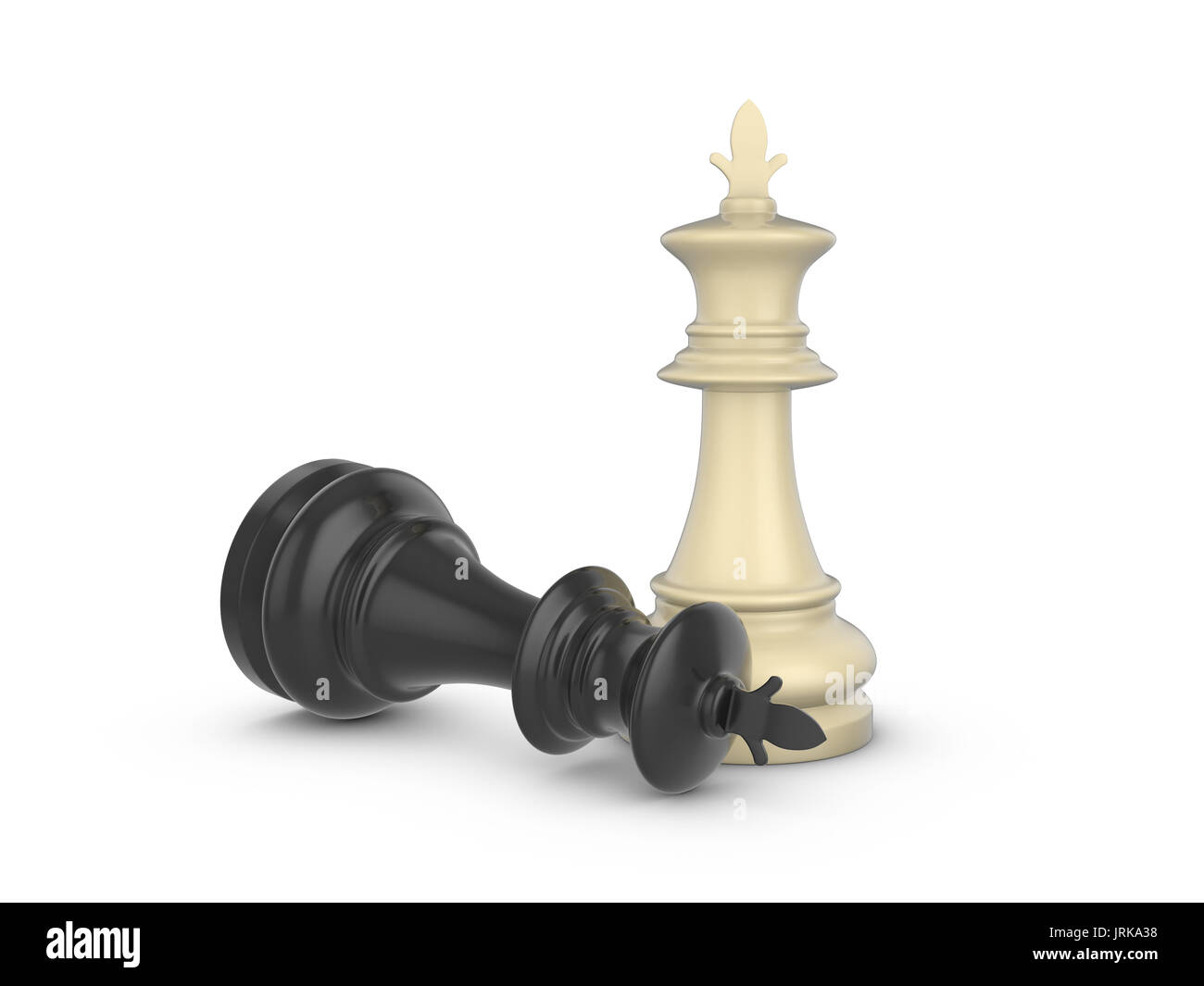 Chessboard King S Toppled Pawns In 3d Illustration Backgrounds