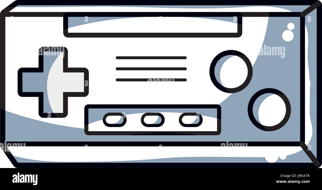 line videogame console toplay and enjoy Stock Vector Image & Art - Alamy