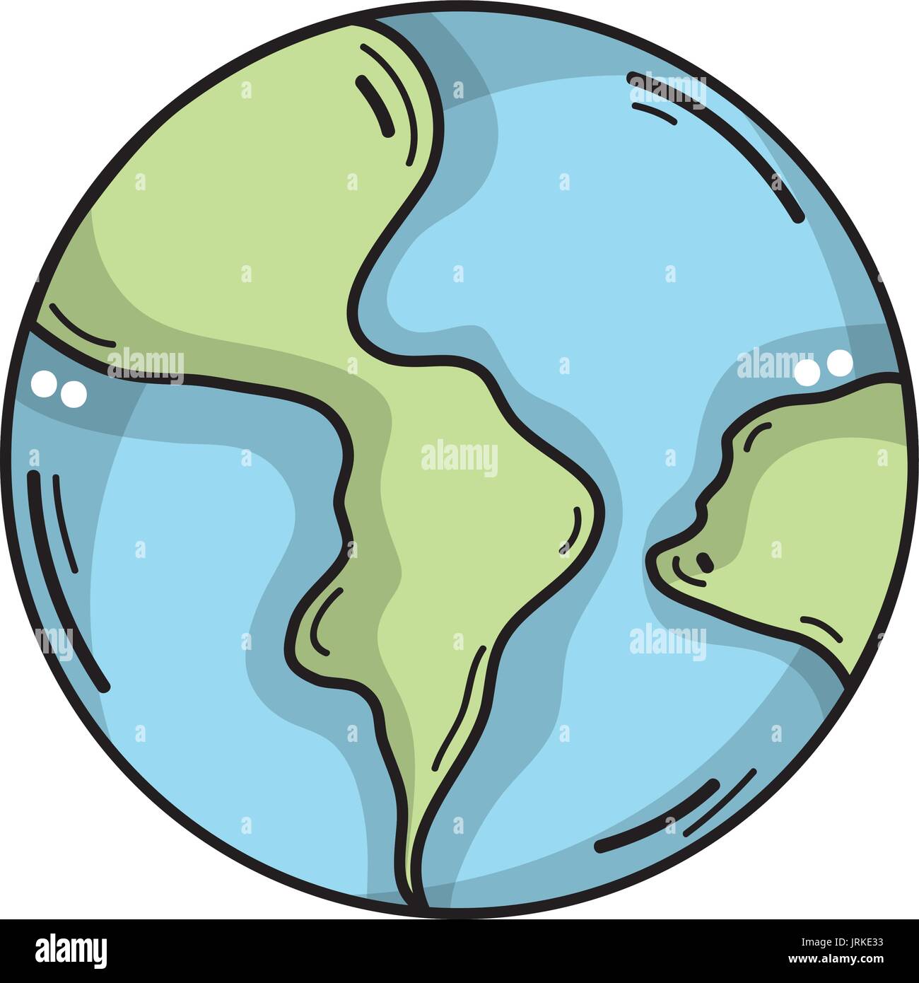 global earth planet and geography ubication Stock Vector Image & Art ...