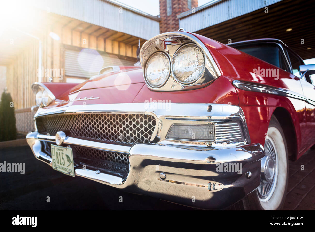 Old Chevrolet car for collectors Stock Photo Alamy