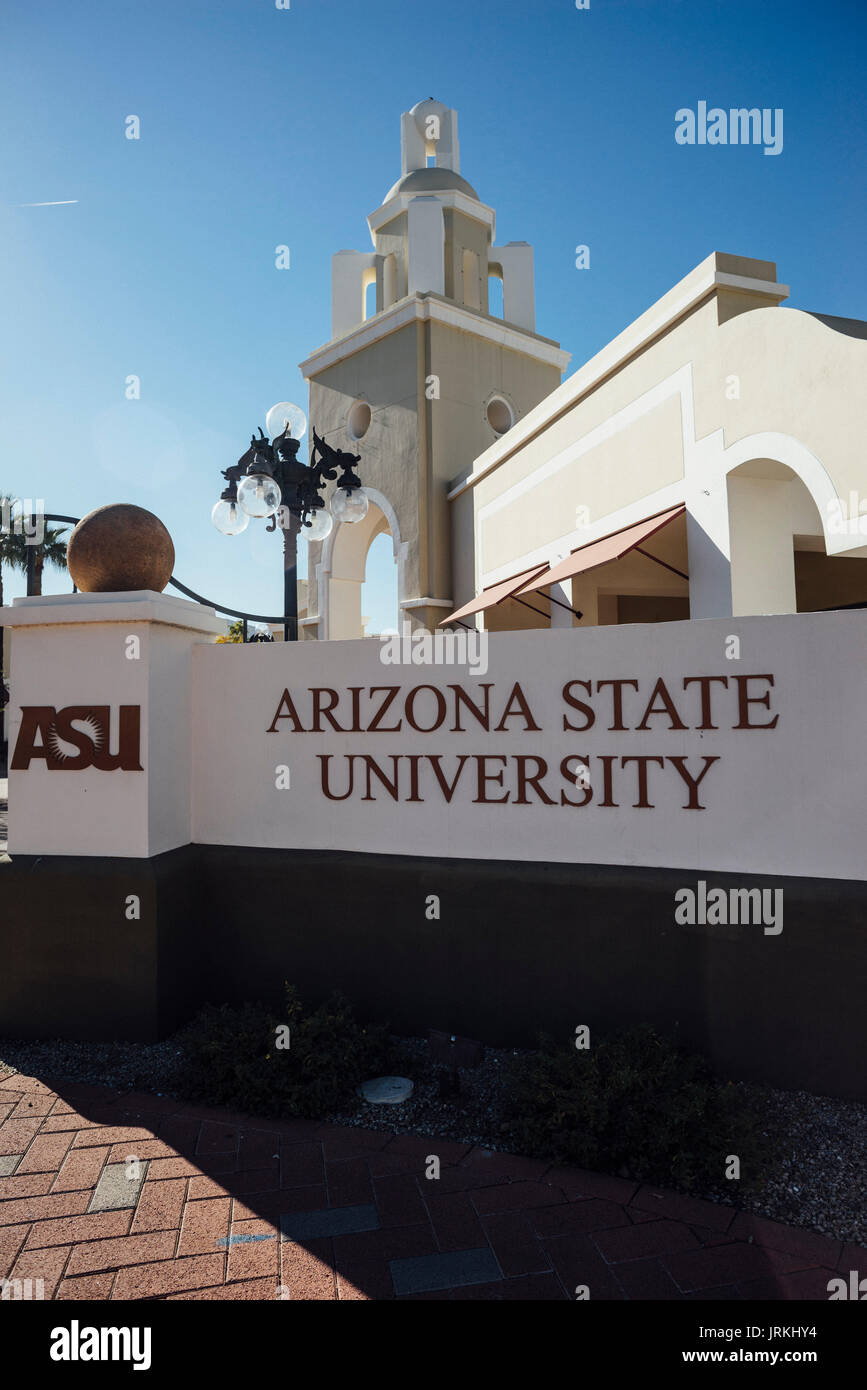 Arizona State View The arizona state university hi-res stock photography and images - Alamy