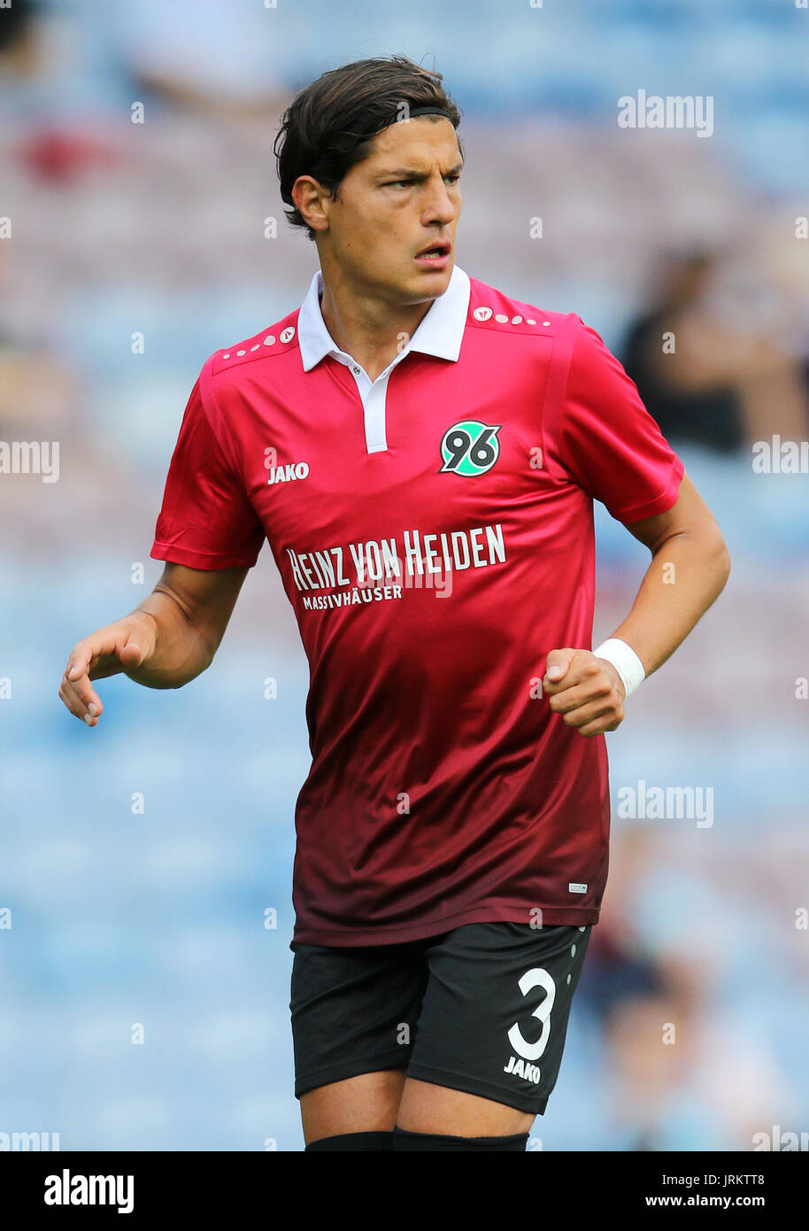 Hannover 96's Miiko Albornoz during the pre-season friendly match at Turf Moor, Burnley. PRESS ASSOCIATION Photo. Picture date: Saturday August 5, 2017 Stock Photo