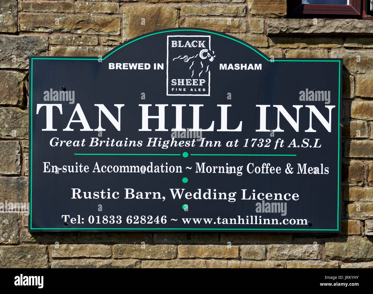 The Tan Hill Inn, the highest pub in the country, North Yorkshire