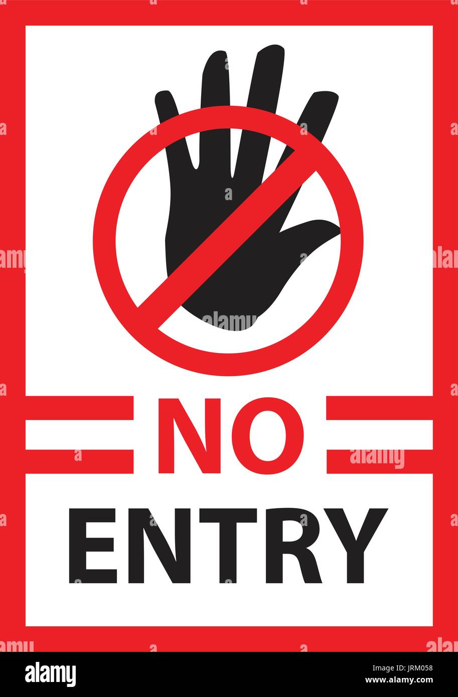 No Entry Without Id Card