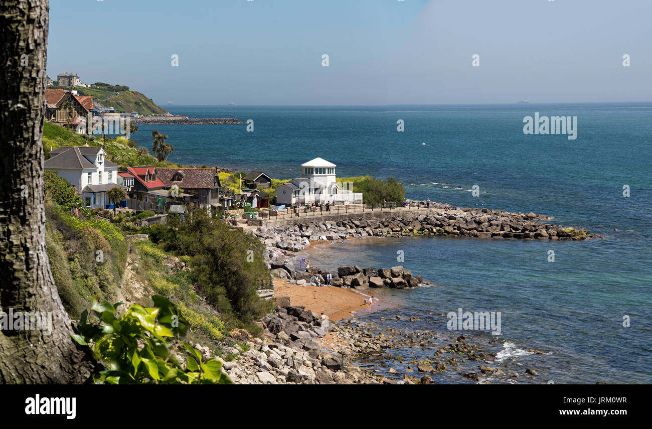 View of Steephill Cove, Ventnor, Isle of Wight, UK Stock Photo