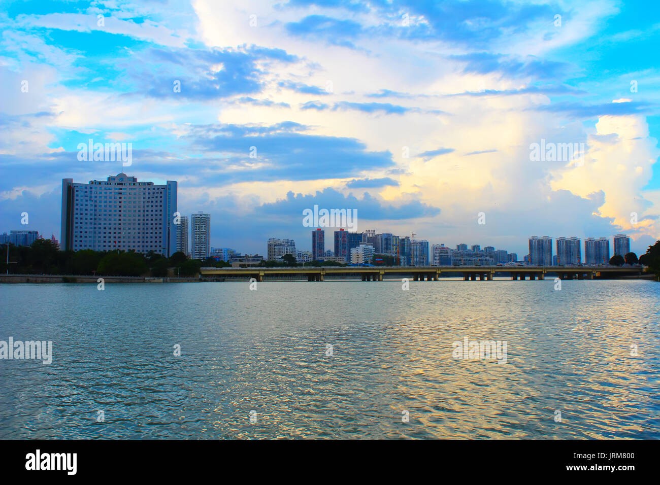 high-rise buildings in china Stock Photo