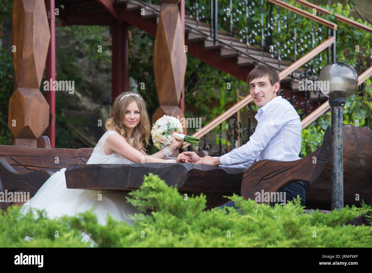 beautiful-married-couple-in-the-wedding-day-stock-photo-alamy