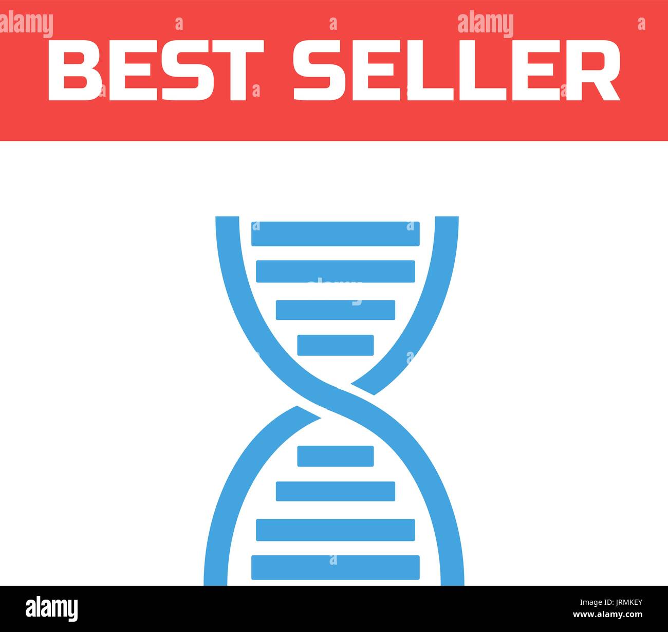 Glasse deoxyribonucleic acid icon . Single high quality outline symbol for web design or mobile app. Thin line sign for design logo. Blue pictogram on Stock Vector