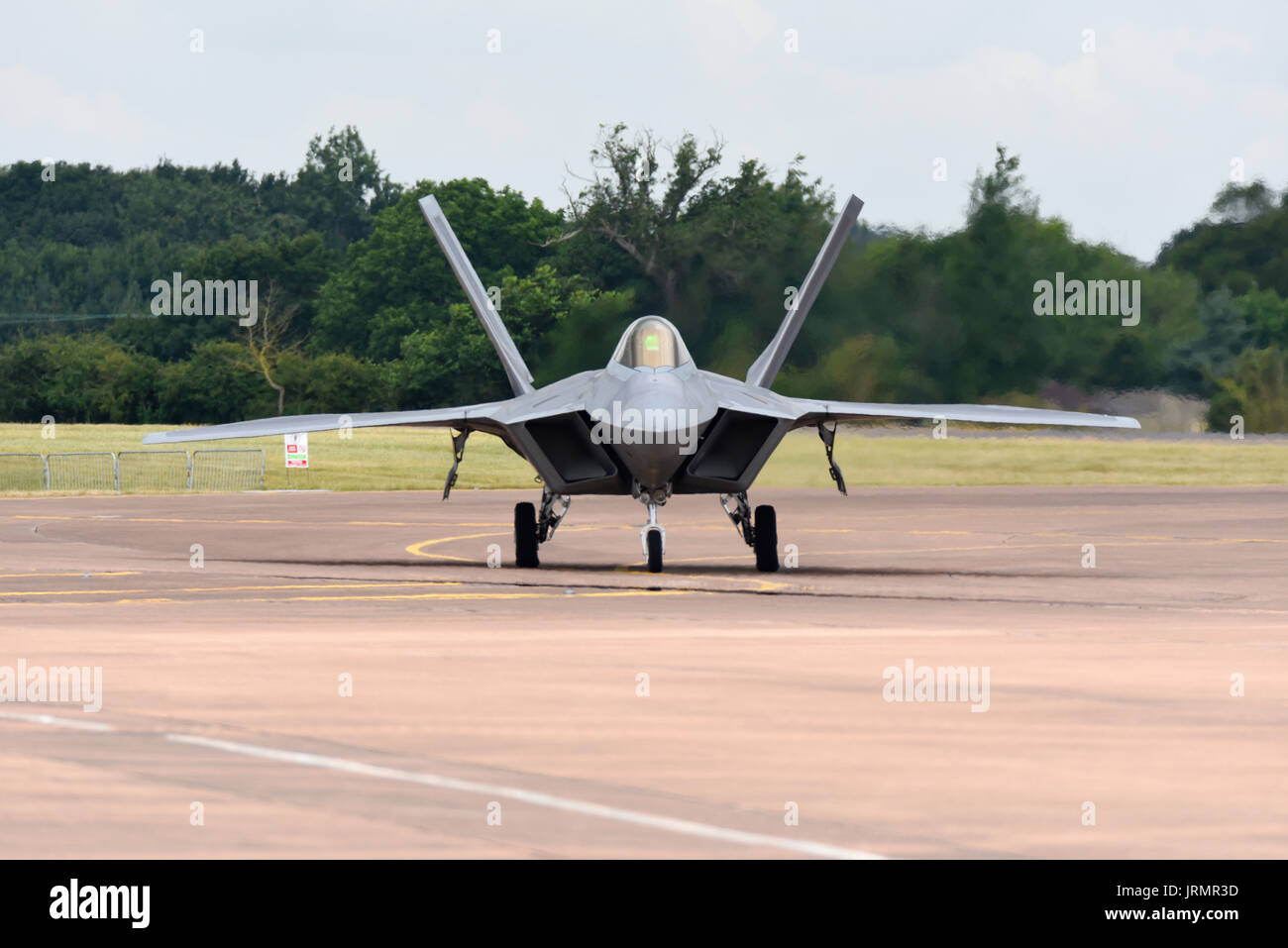 Lockheed Martin F-22 Raptor stealth fighter jet plane Stock Photo