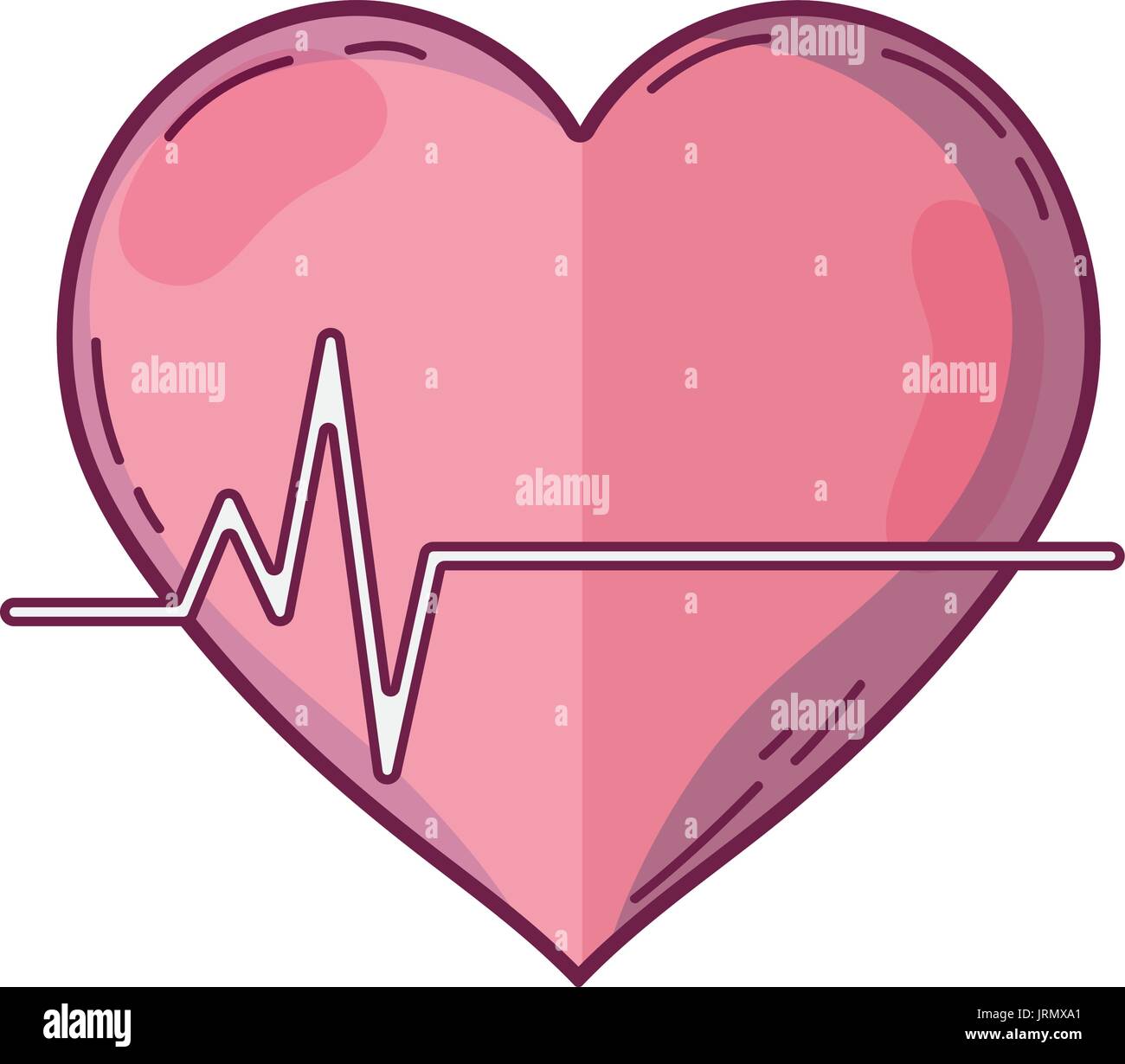 frequency vital cardiac rhythm heartbeat Stock Vector Image & Art - Alamy