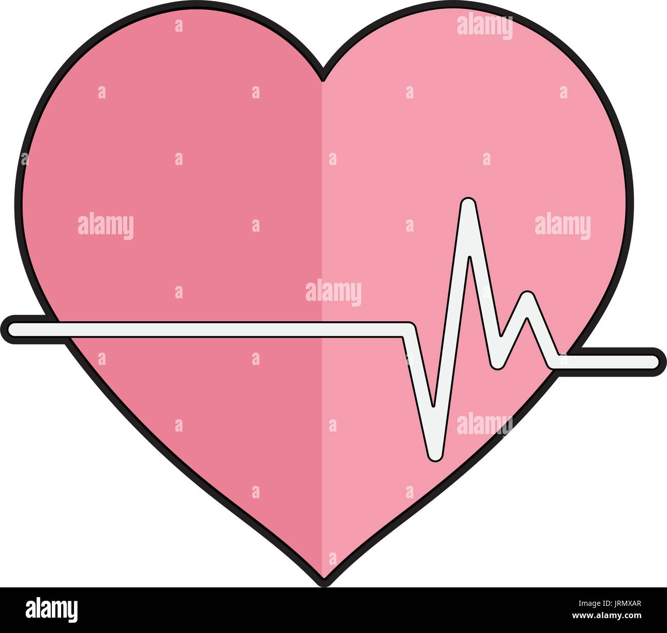 frequency vital cardiac rhythm heartbeat Stock Vector Image & Art - Alamy