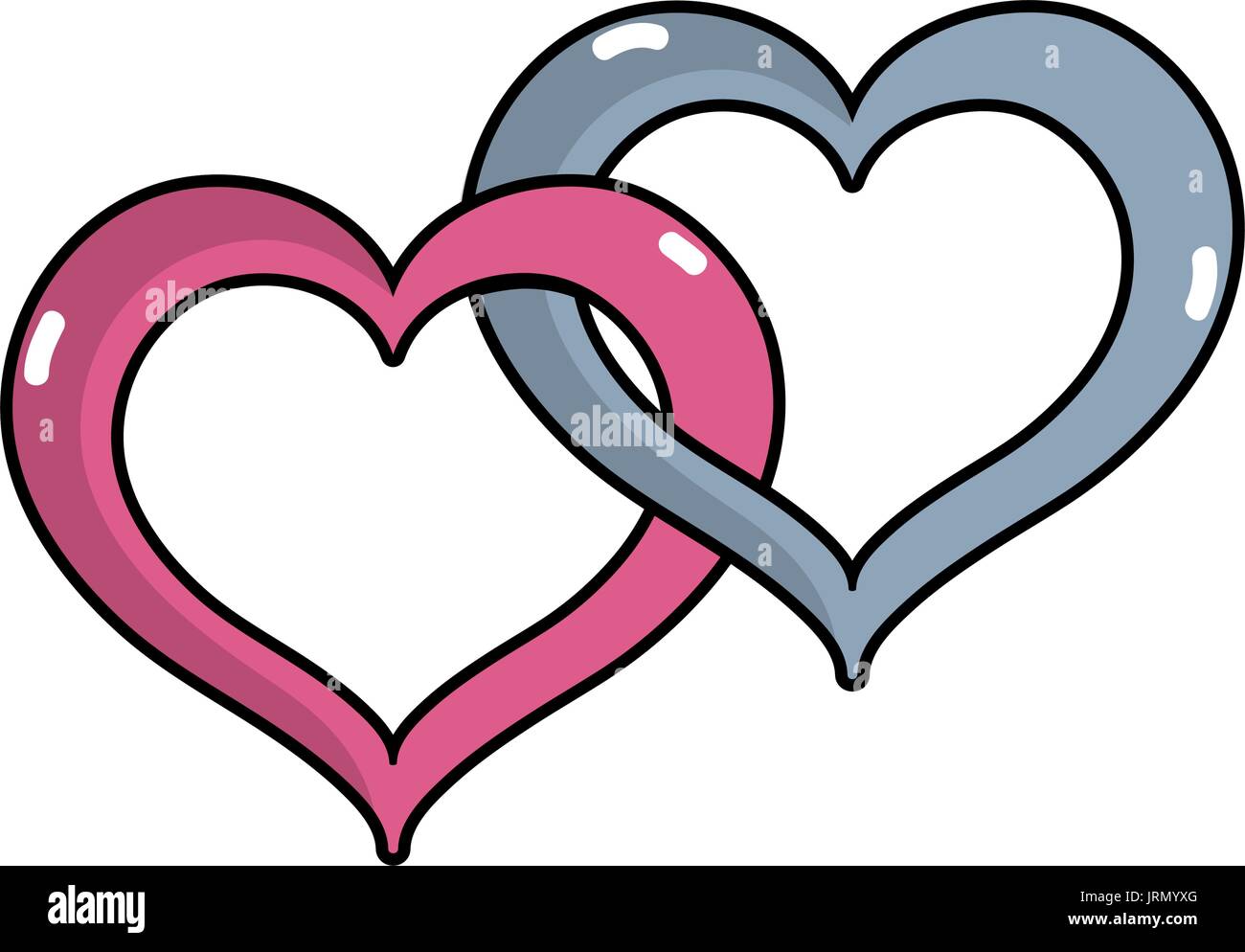 nice heart symbol to love and passion Stock Vector Image & Art - Alamy