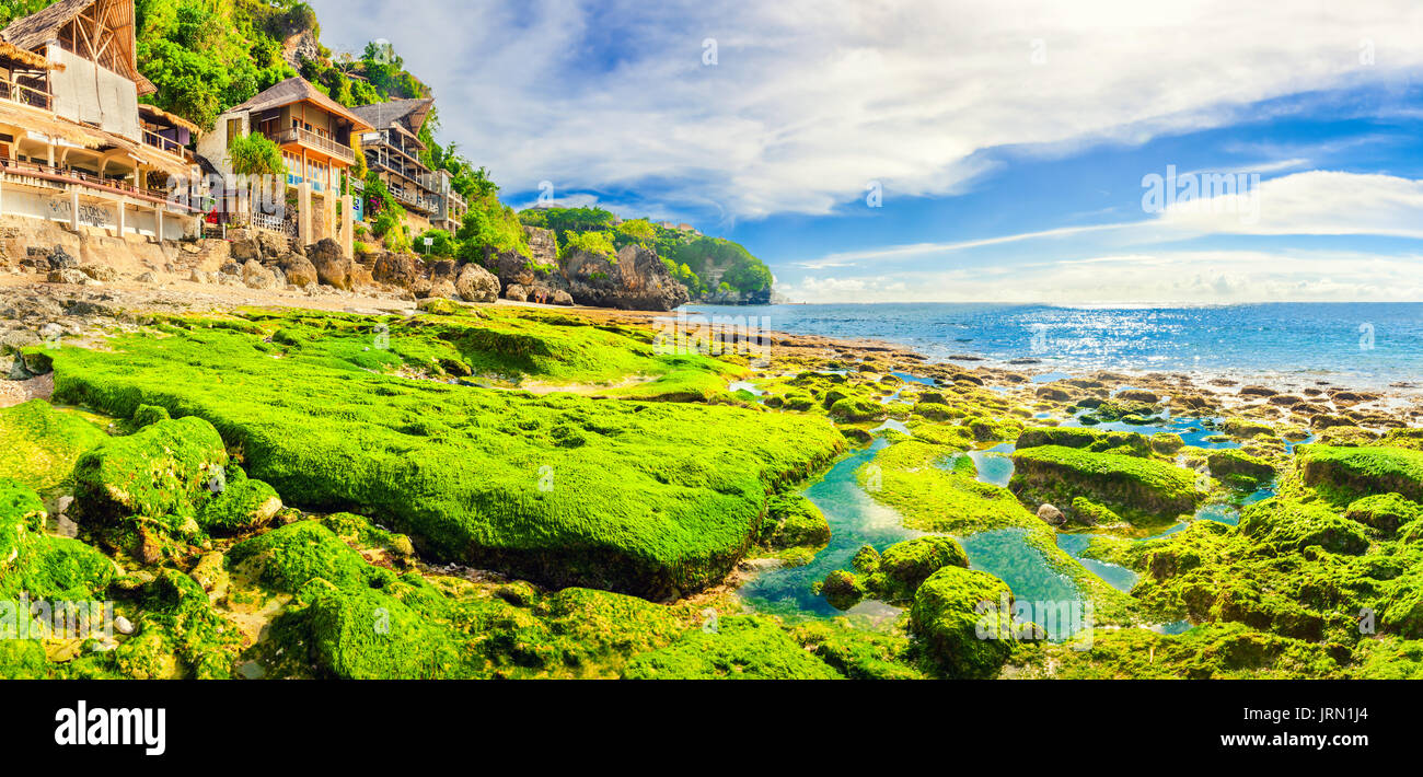 Landscape tropical beach and sea on nature background at sunny summer ...