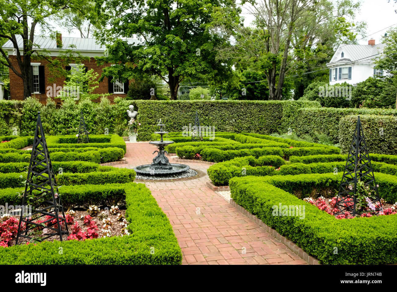 Cutting Garden, Inn at Little Washington, Virginia Stock Photo - Alamy