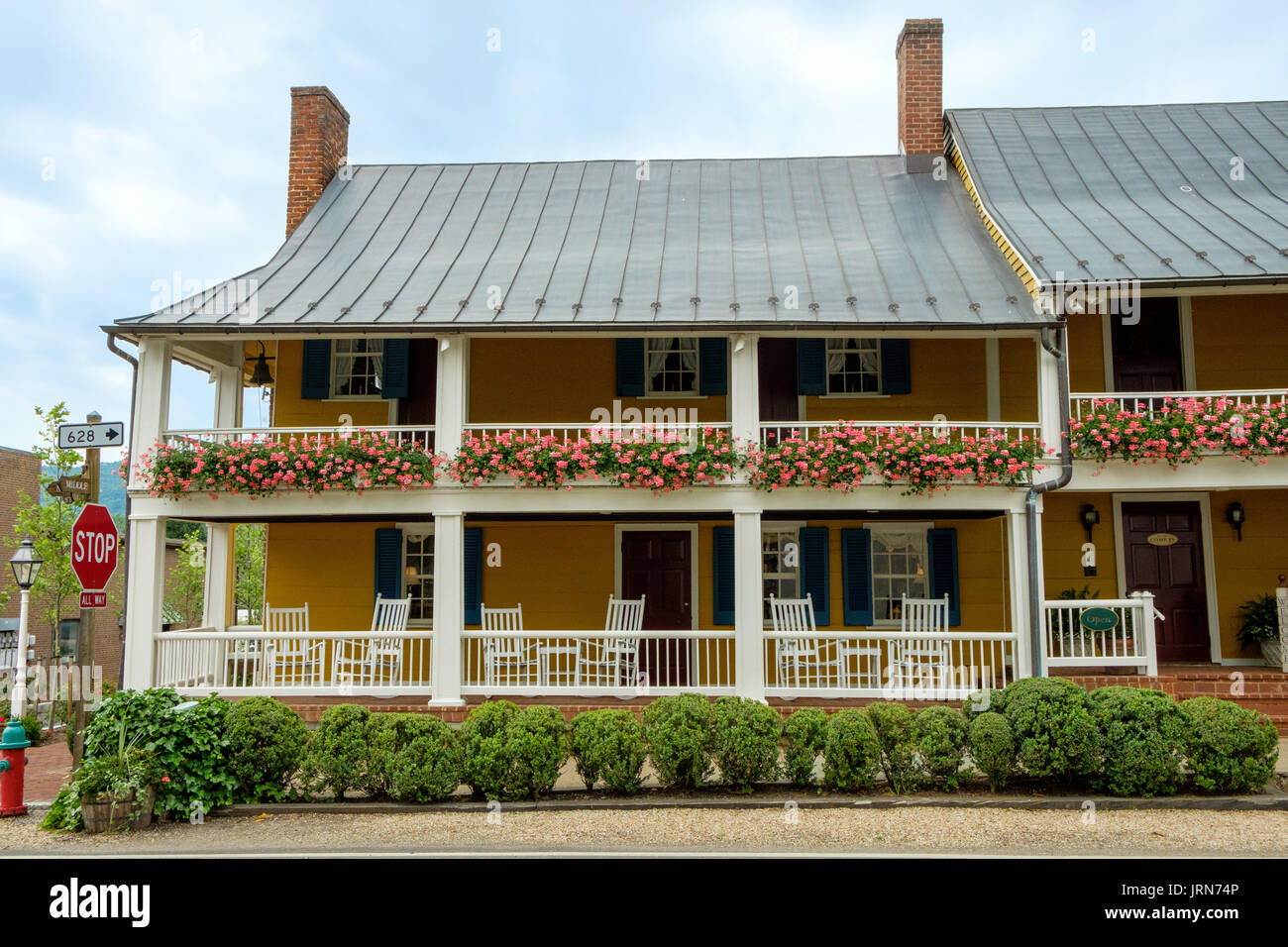 Tavern Shops, Inn at Little Washington, Virginia Stock Photo Alamy