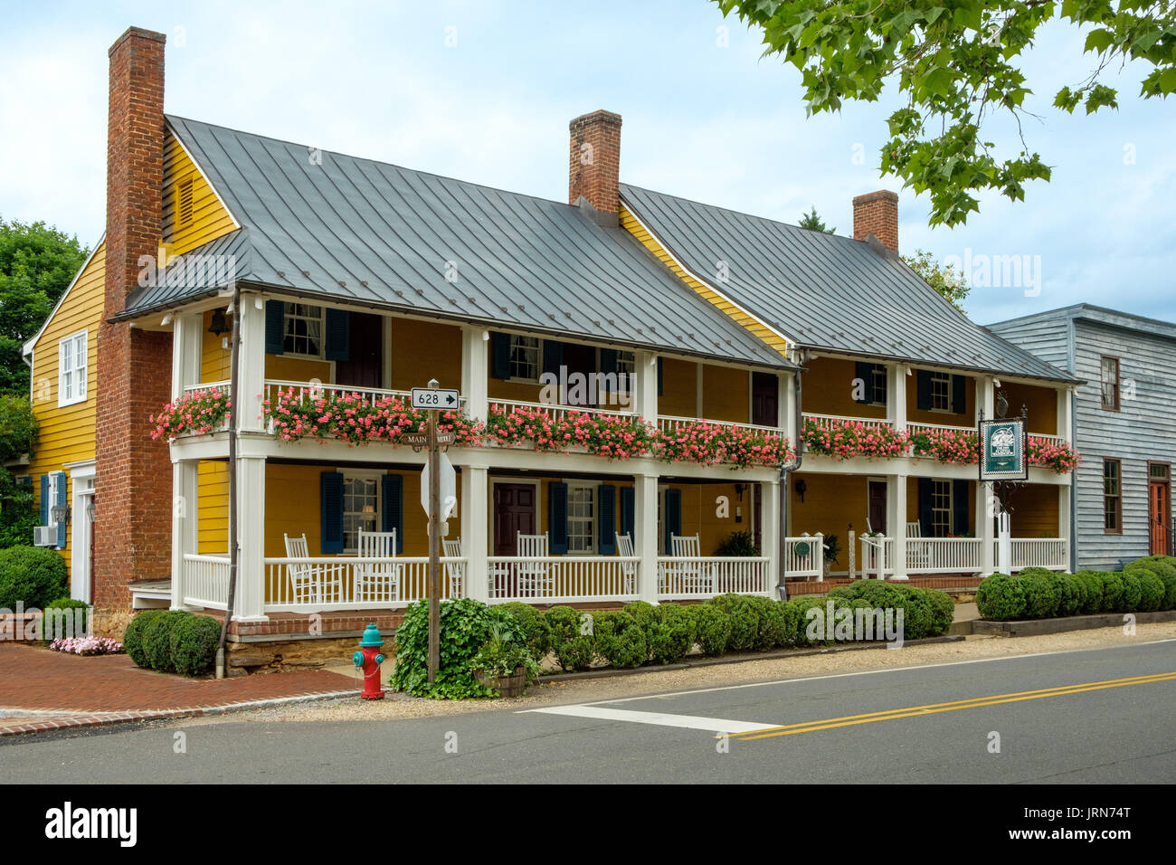 Tavern Shops, Inn at Little Washington, Virginia Stock Photo Alamy