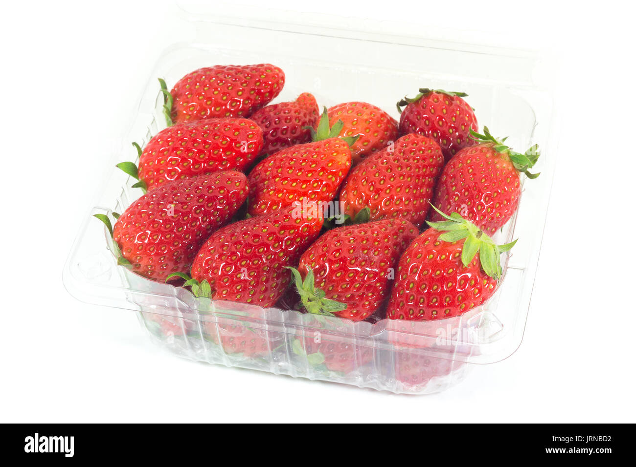 fresh ripe strawberries isolated on white background Stock Photo - Alamy
