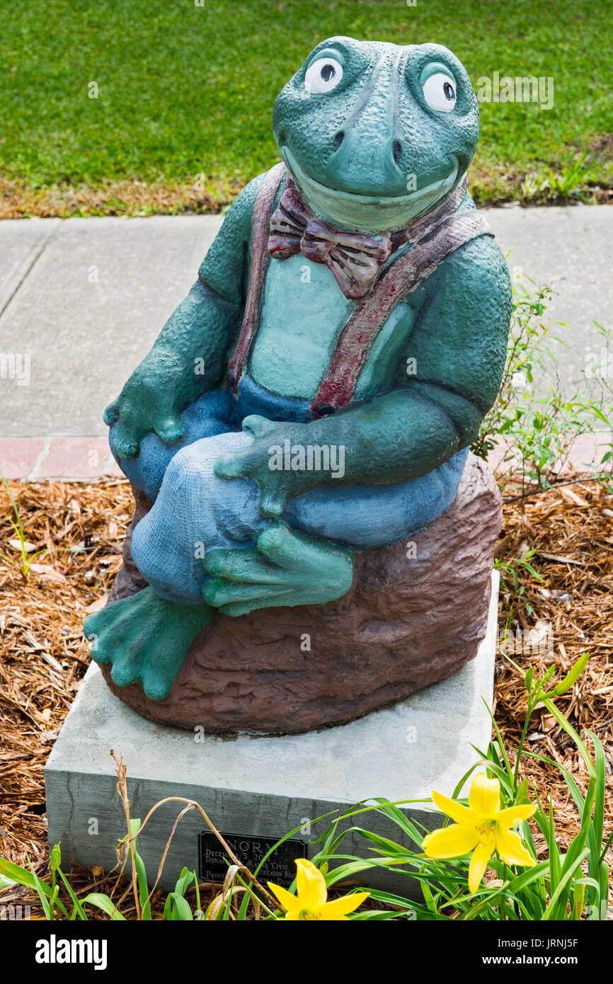 Louisiana, Acadia Parish, Rayne, "Frog Capital of the World" aka