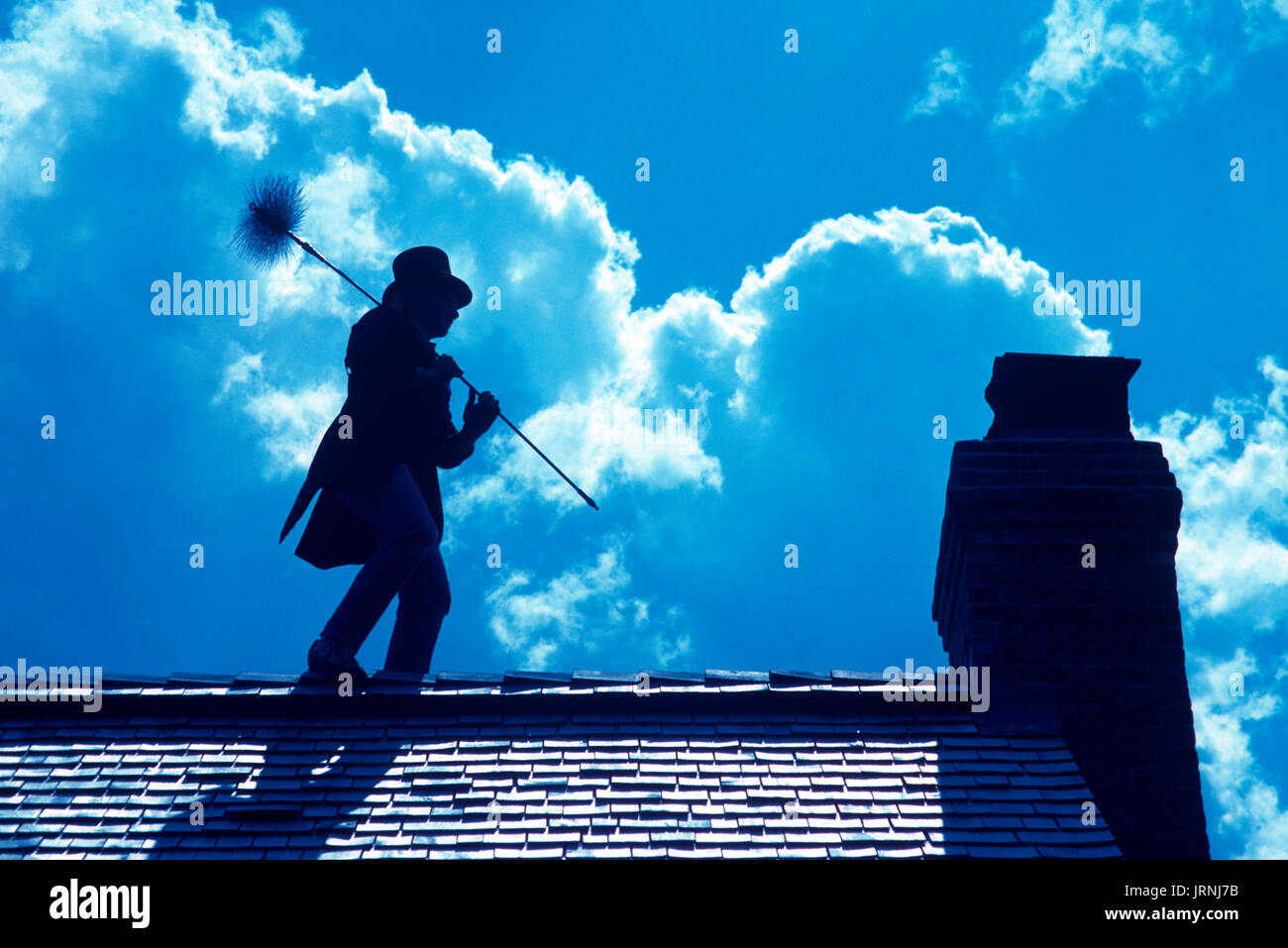Chimney sweep brush hires stock photography and images Alamy