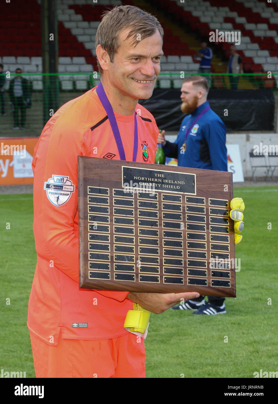 The Oval Belfast Northern Ireland 05 August 2017 Action Mental Stock Photo Alamy