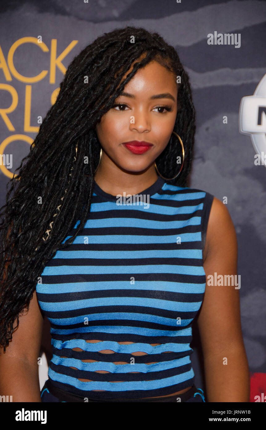 Newark, New Jersey, USA. 05th Aug, 2017. Lovie Simone attends BET Black