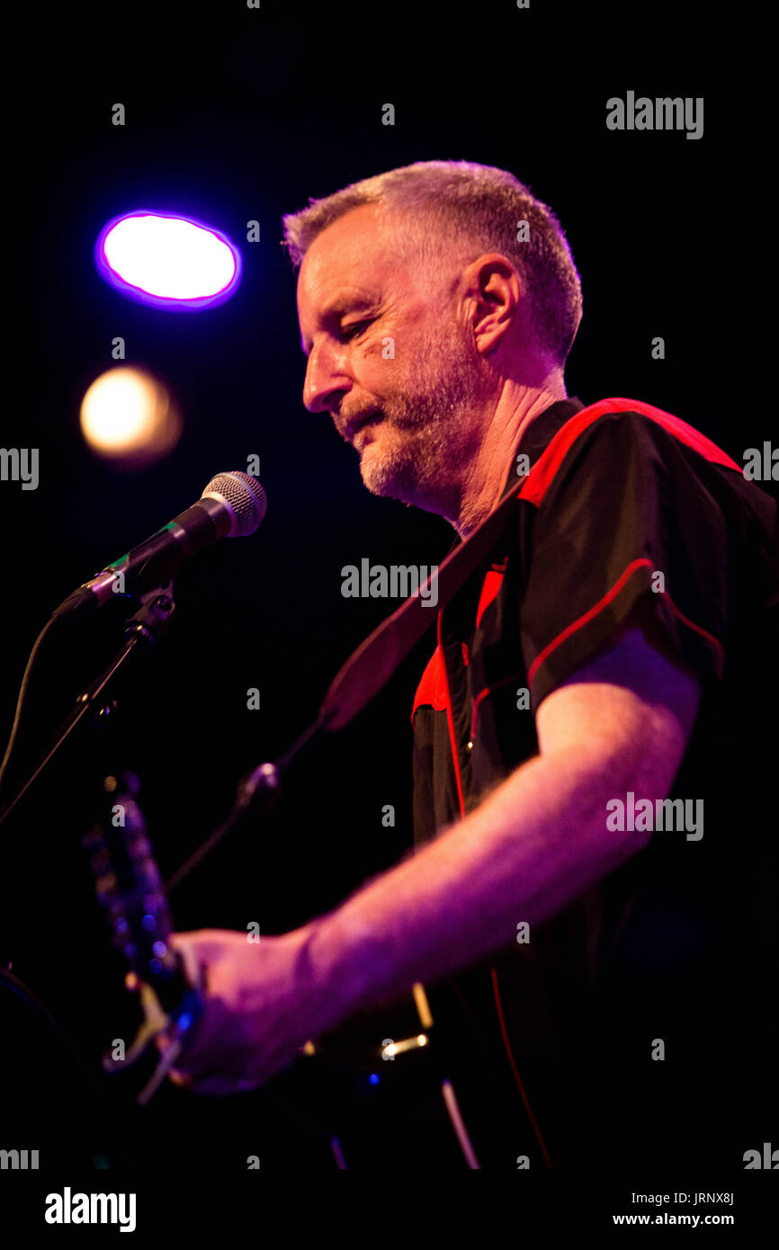 Milan, Italy. 5th August, 2017. Billy Bragg performs live at Carroponte © Roberto Finizio / Alamy Live News Stock Photo
