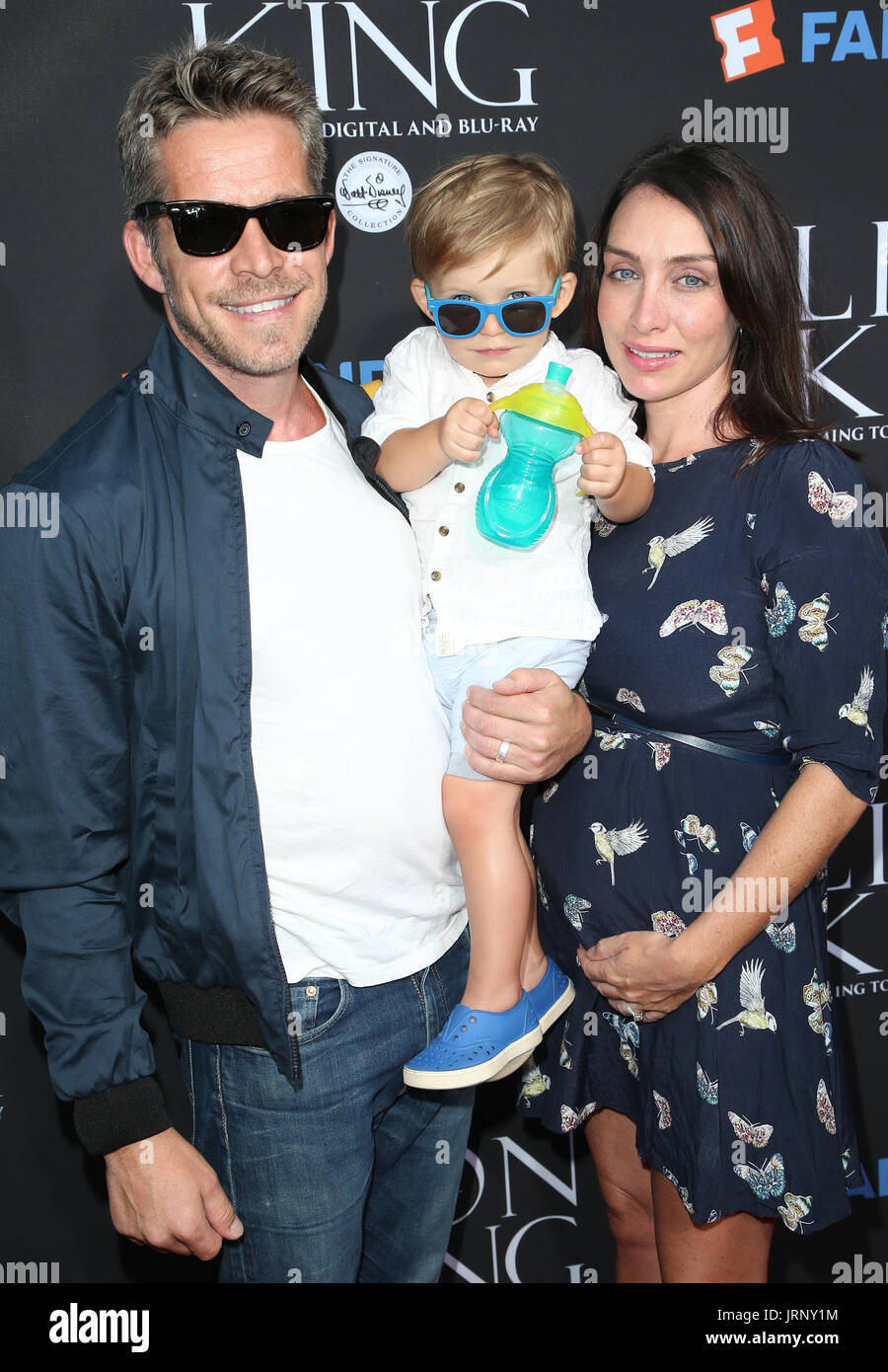 Los Angeles, Ca, USA. 05th Aug, 2017. Sean Maguire, Tanya Flynn, Flynn