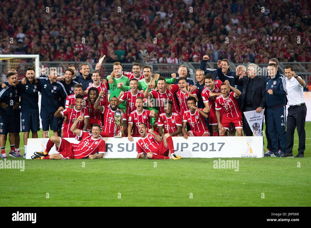 Dortmund Germany 5th Aug 2017 The Bayern Munich Posing For The Dortmund Germany 5th Aug 2017 The Bayern Munich Posing For The