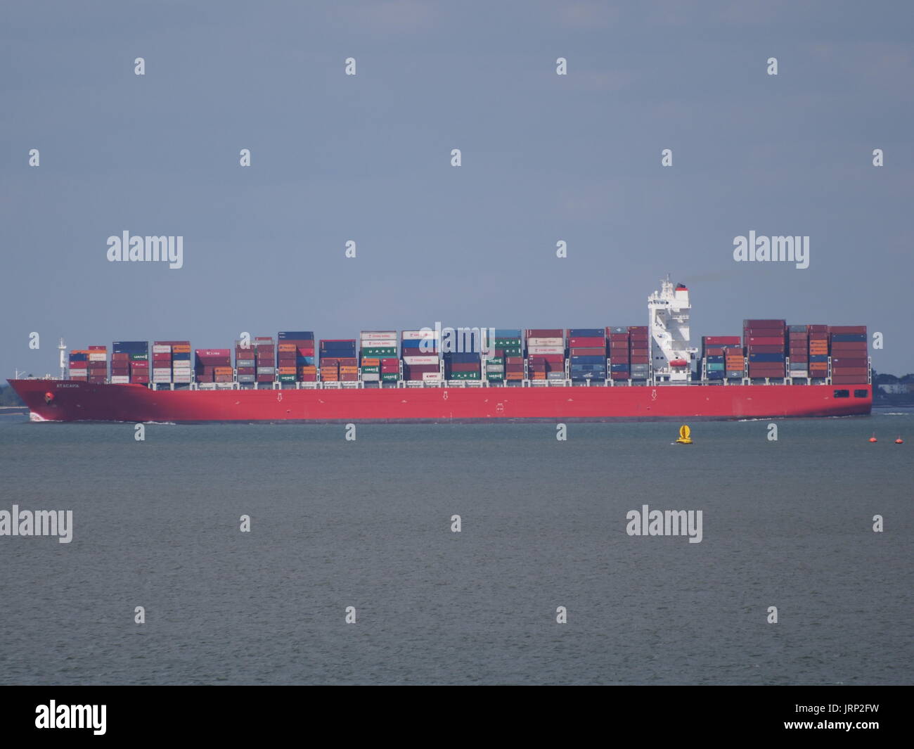 Sheerness, Kent. 06 Aug 2017. Container ship 'Atacama' arrives. 300m ...