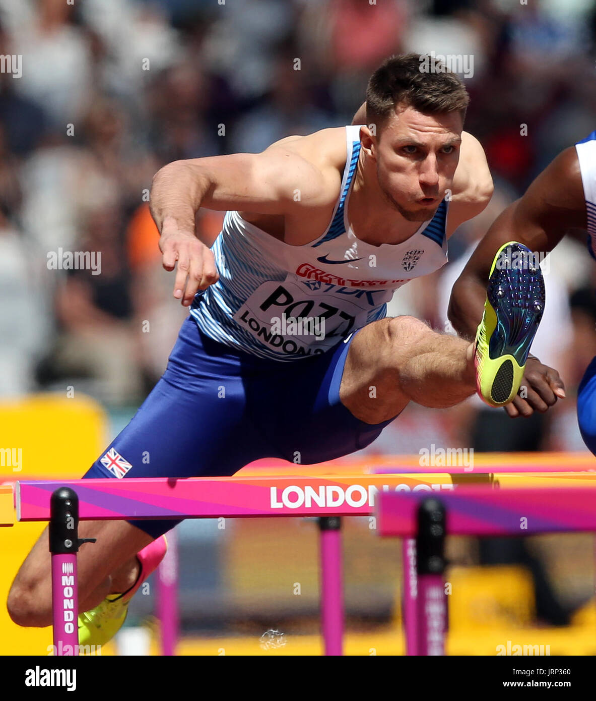 Andrew Pozzi 110 Metres Hurdles World Athletics Championships 2017