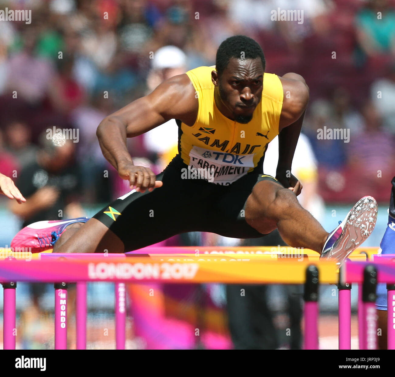 Hansle Parchment 110 Metres Hurdles World Athletics Championships 2017