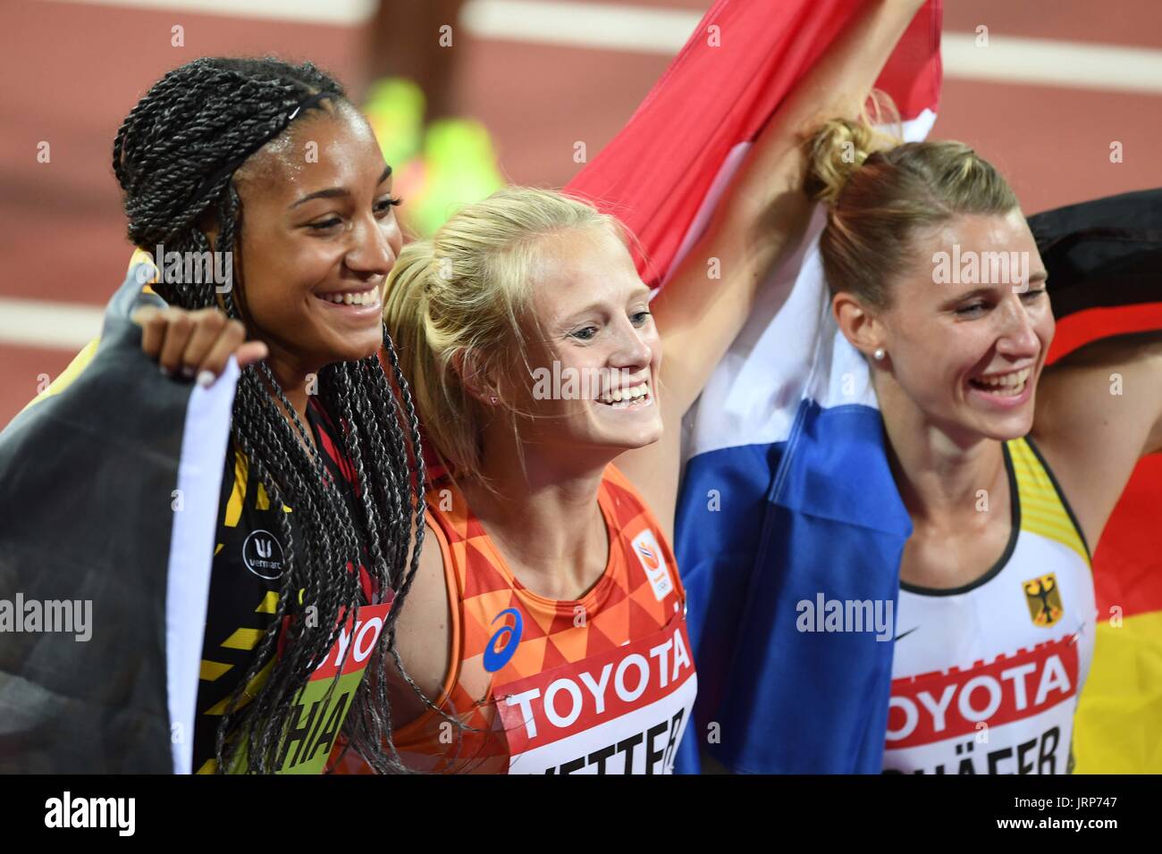 London, UK. 06th Aug, 2017. . IAAF world athletics championships. London Olympic stadium. Queen Elizabeth Olympic park. Stratford. Credit: Sport In Pictures/Alamy Live News Stock Photo