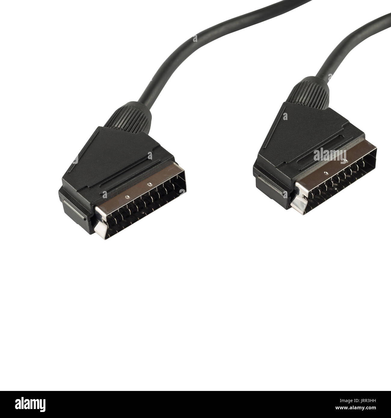 Scart plug hi-res stock photography and images - Alamy