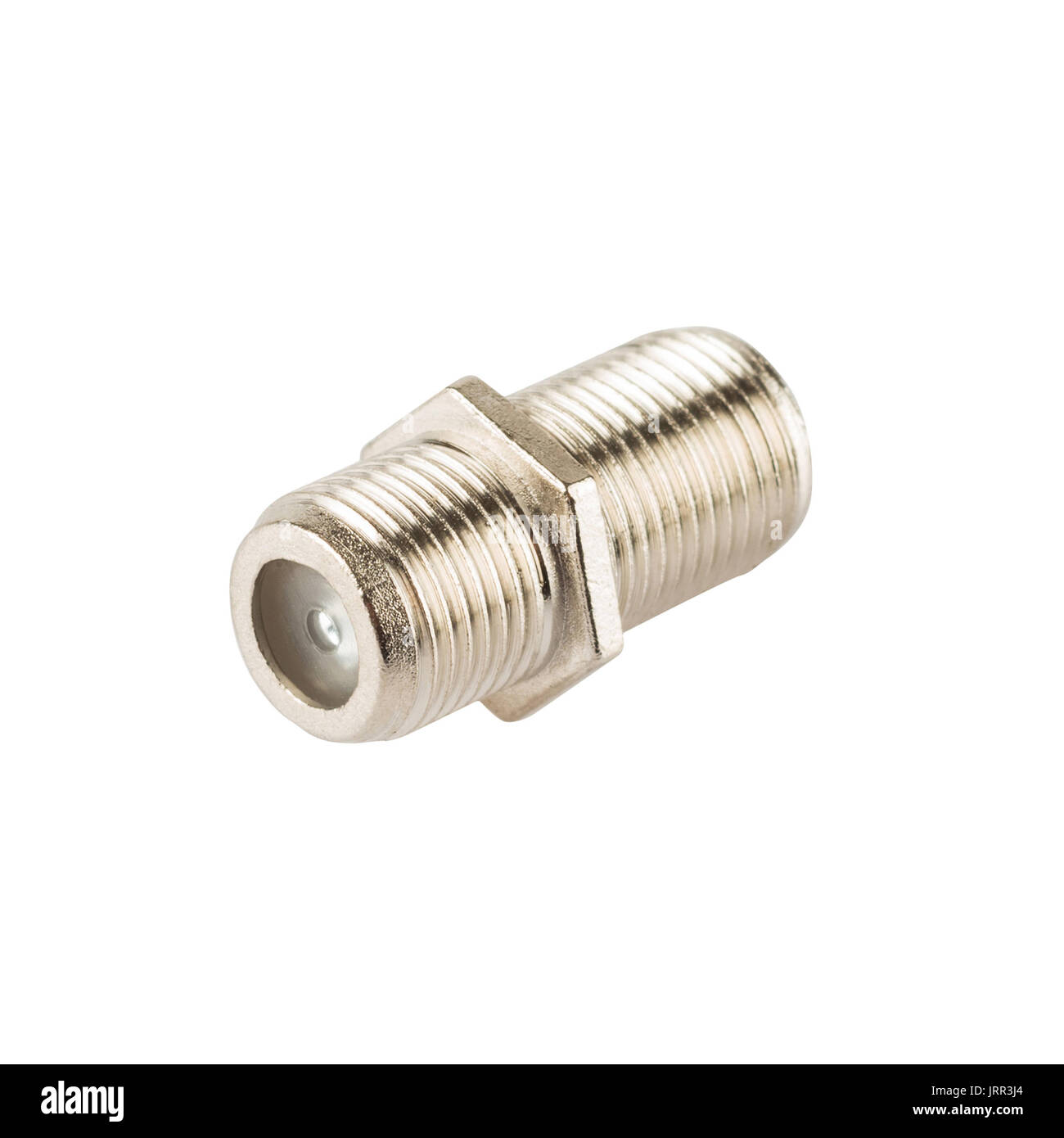 TV antenna cable element isolated Stock Photo Alamy