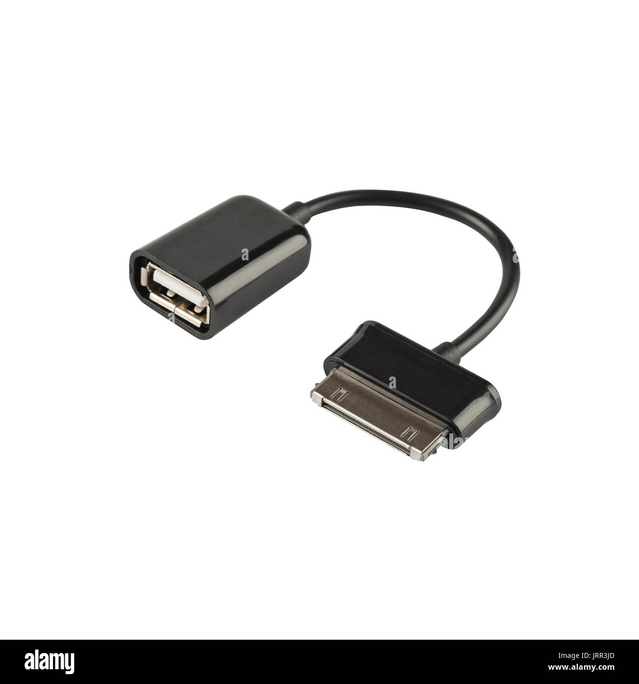 USB Cable with ipad connector Stock Photo Alamy
