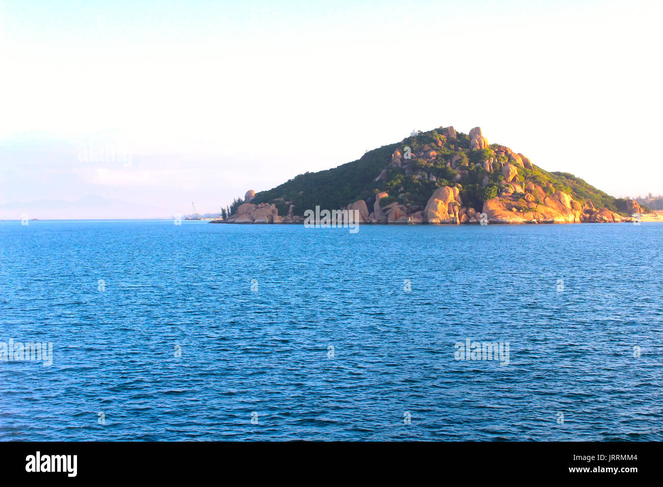 island in the sea Stock Photo - Alamy