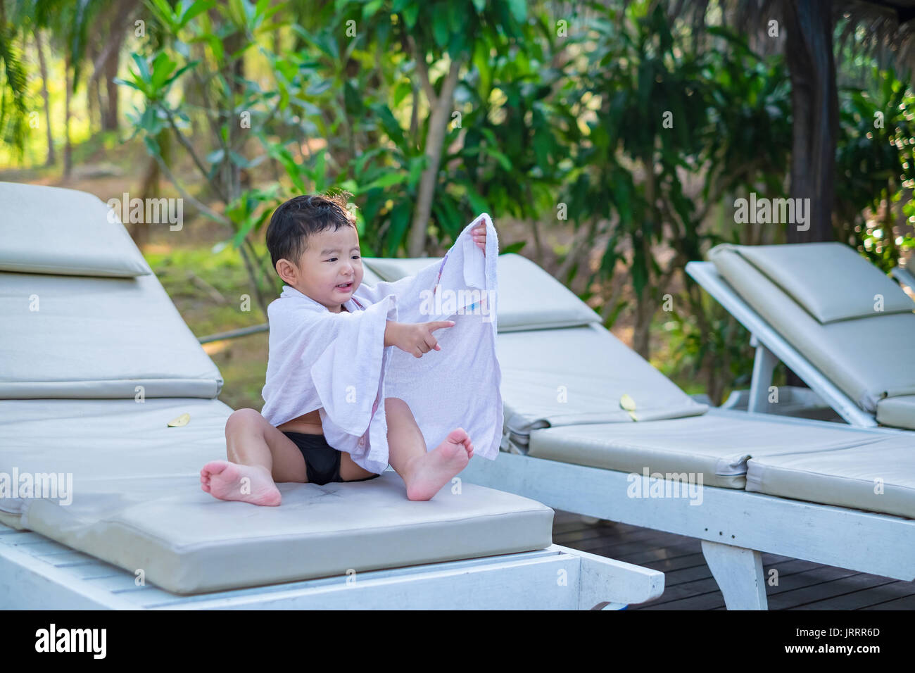 baby pool towel